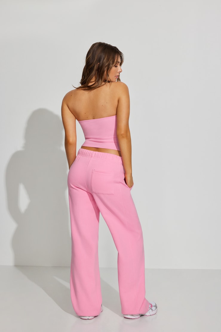 UltraFleece Straight Leg Sweatpants, Pop It Pink, large