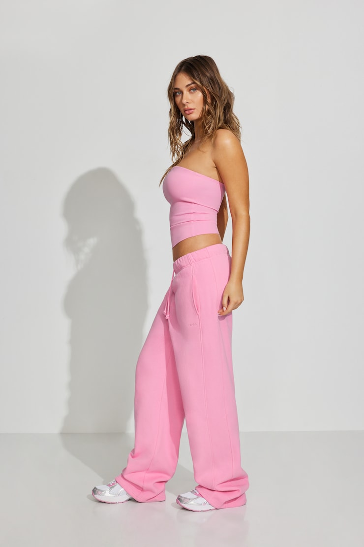 UltraFleece Straight Leg Sweatpants, Pop It Pink, large