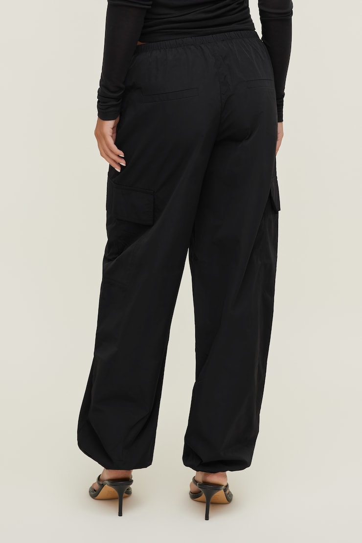 Nylon Cargo Pants