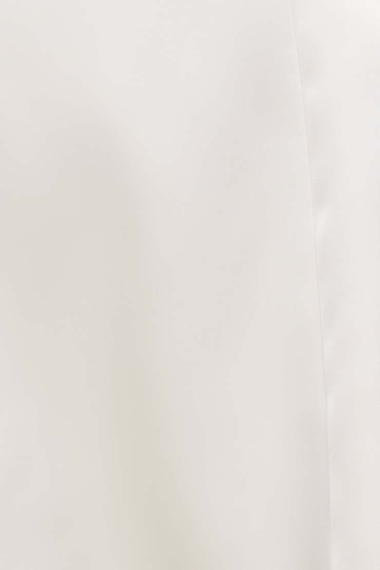 Amaya Satin Halter Mini Dress Sea Salt Off White large