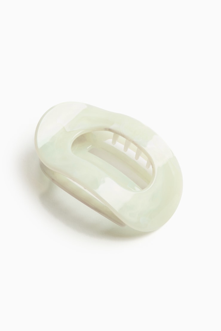 Pilates Claw Clip, Translucent Spearmint, large
