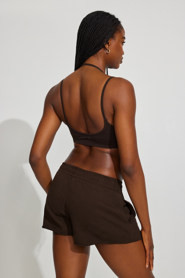 SoftTerry™ Low Rise Shorts, Armadillo Brown, large