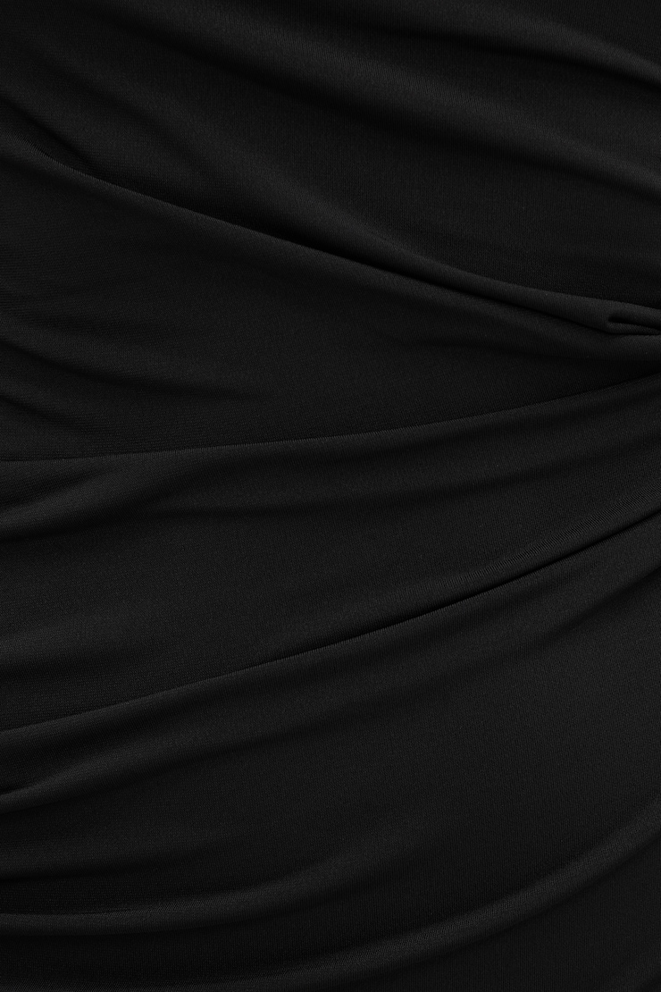 Willow Sculpt Maxi Dress Jet Black large
