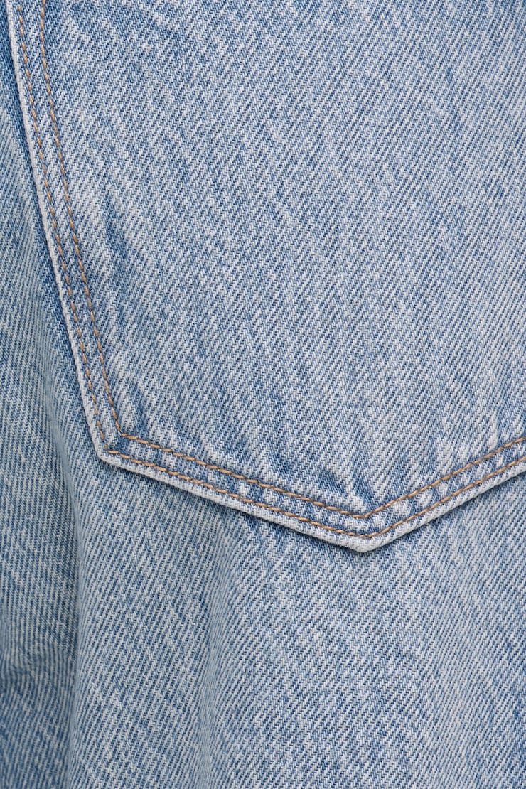 Mika Mid Rise Relaxed Straight Leg Jeans Medium Light Indigo / Fay Blue large