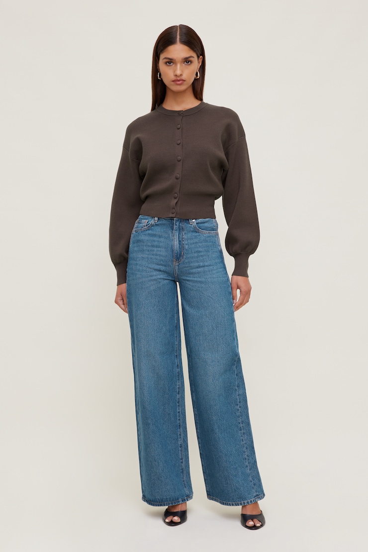Harlow Ultra High Rise Wide Leg Jeans