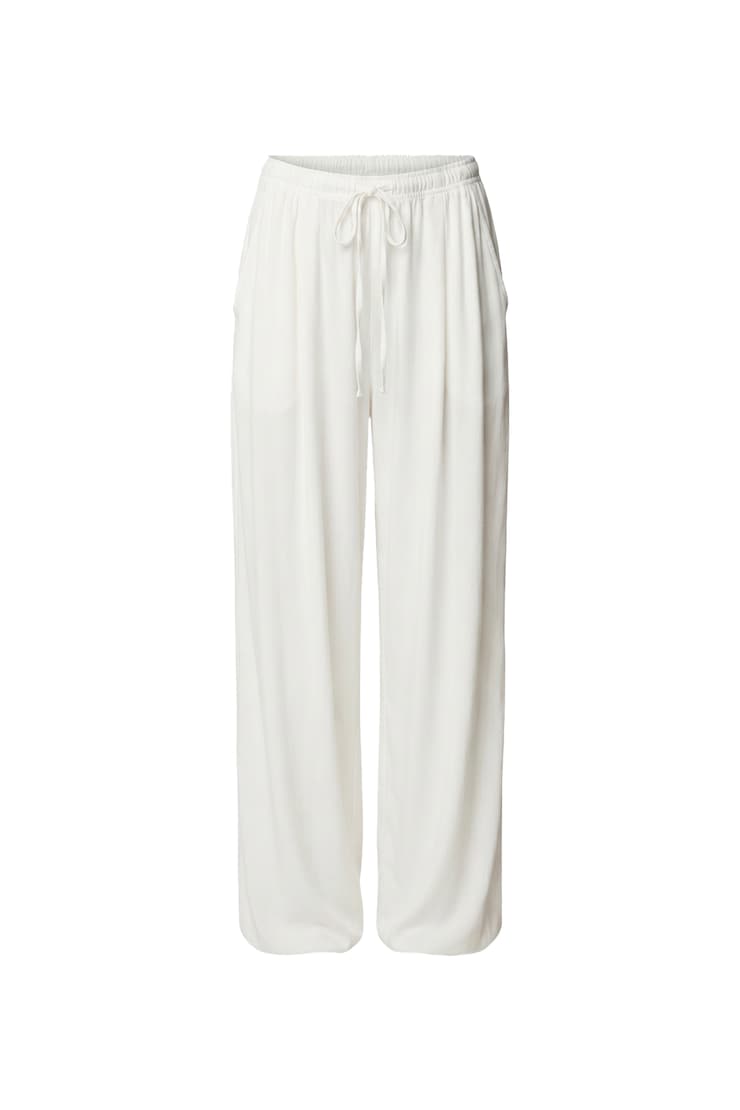 Linen Balloon Pants, Snow White, large