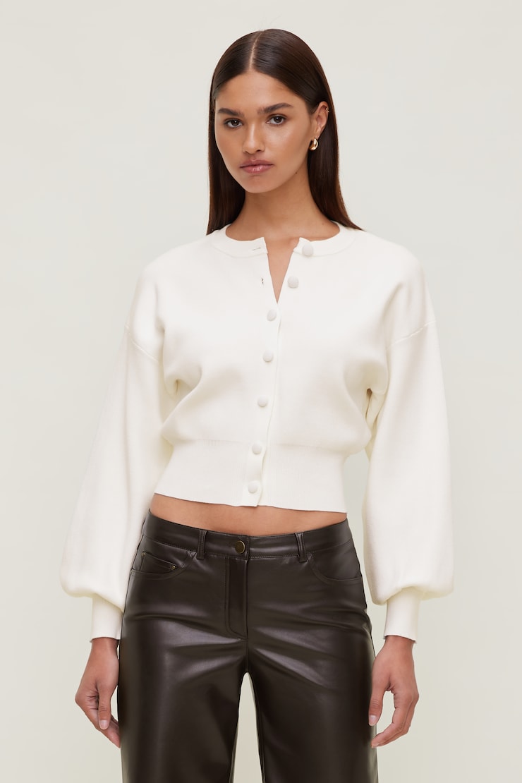 Ellie Balloon Sleeve Cardigan