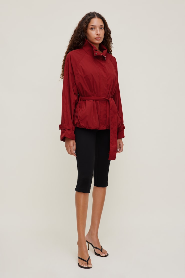 Hazel Bubble Anorak Savvy Red large