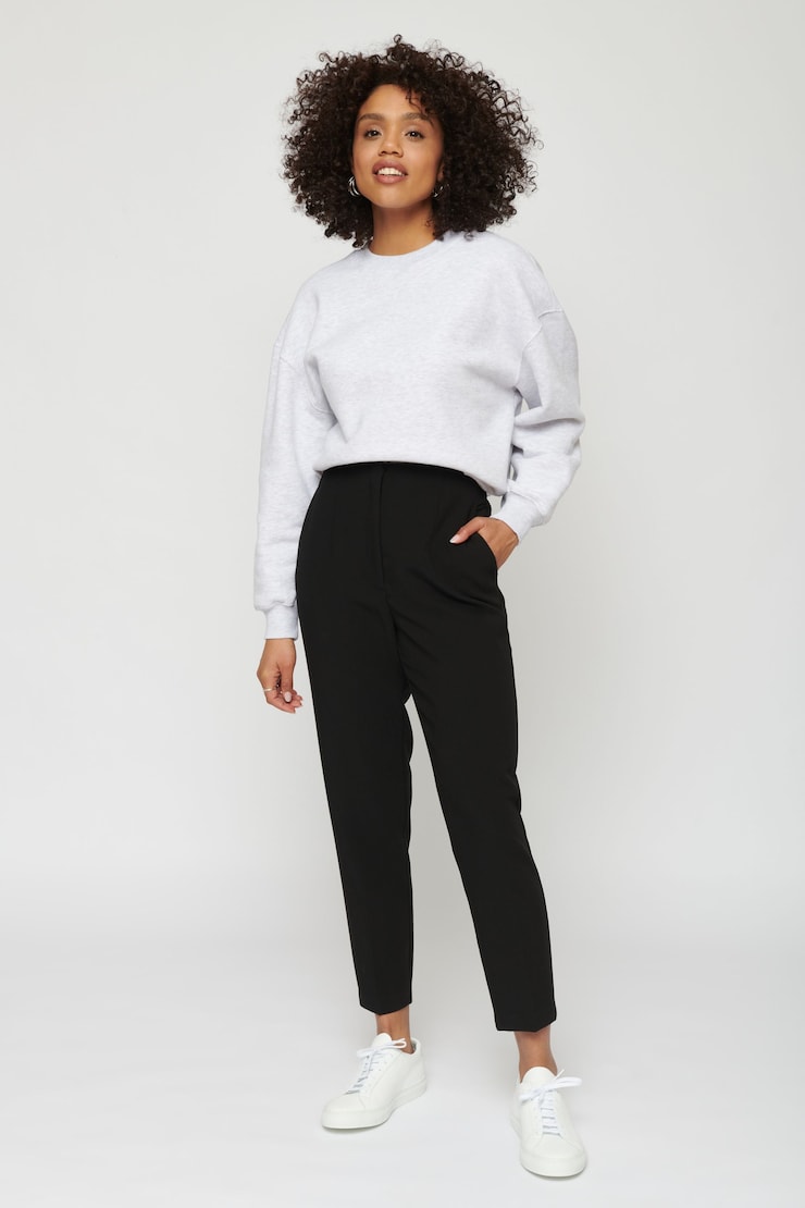 Pantalon Kendall à jambe droite et taille haute