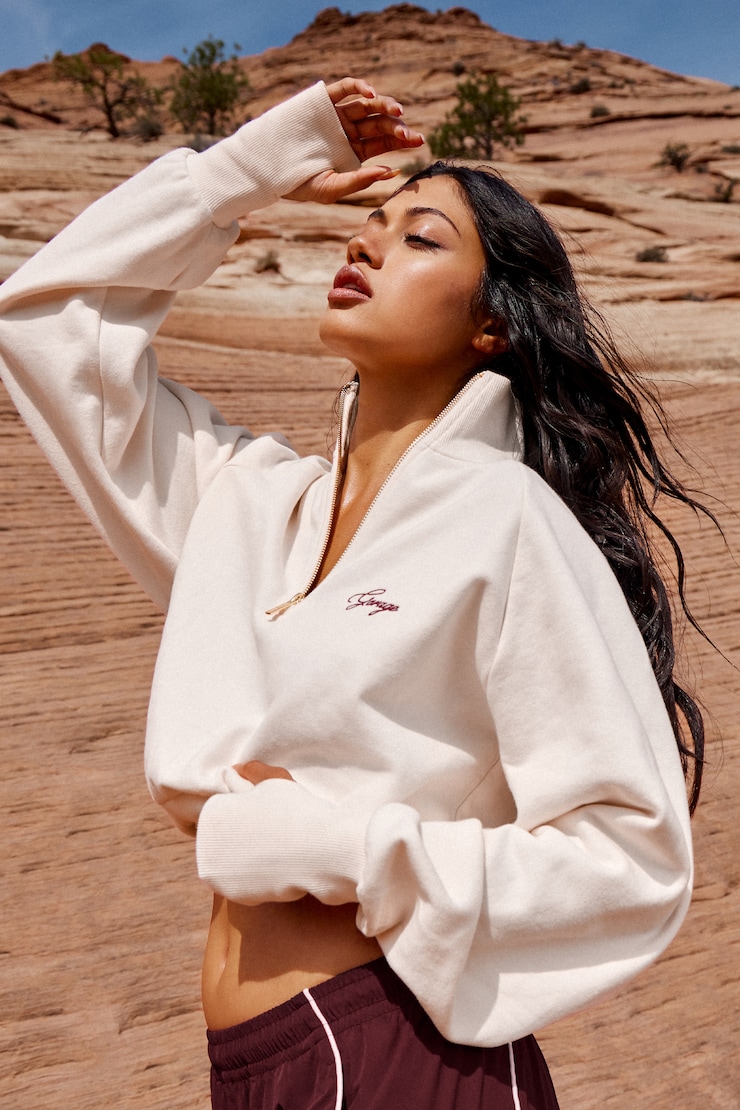 UltraFleece Funnel Half Zip Sweatshirt