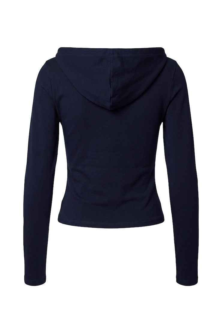 StretchTerry™ Hooded Zip Up, Naughty Navy Blue, large