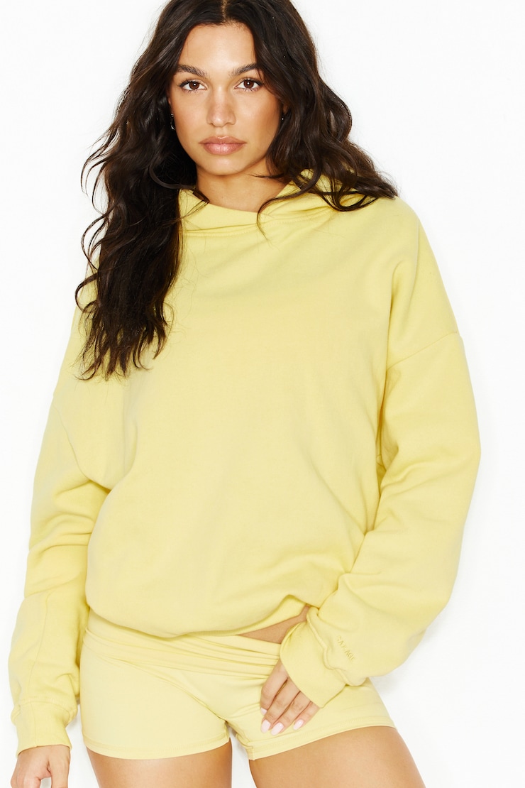 UltraFleece Hoodie, Limonada Yellow, large