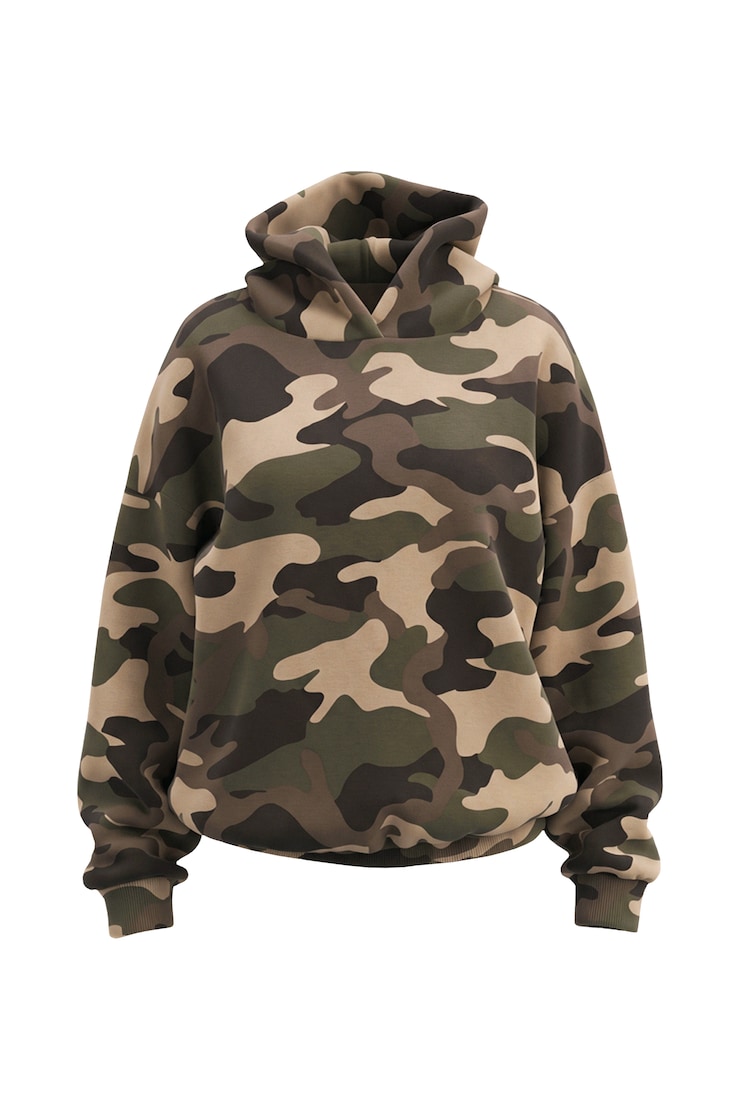 UltraFleece Hoodie, Camo Crush, large
