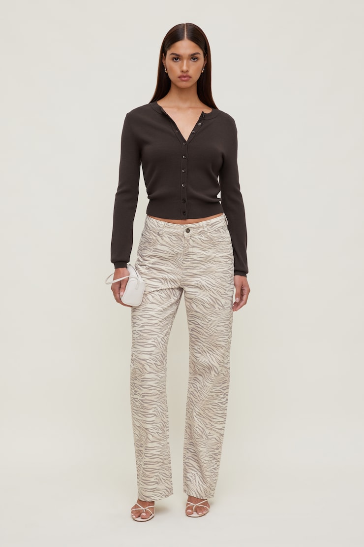 Rebecca Crewneck Cardigan