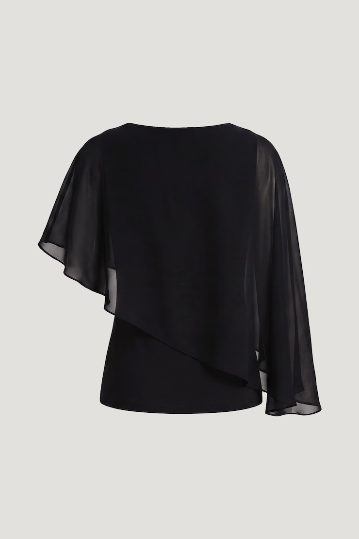 Sculpt Cape Top Jet Black large