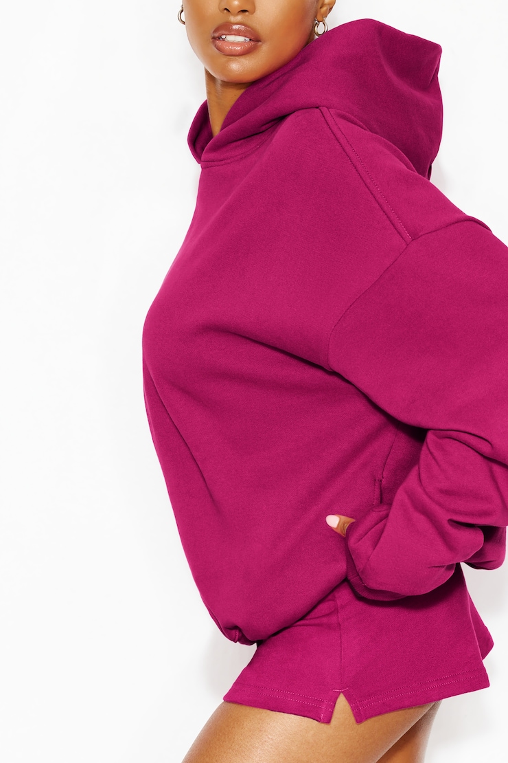 UltraFleece Hoodie, Raspberry Cheeks Pink, large