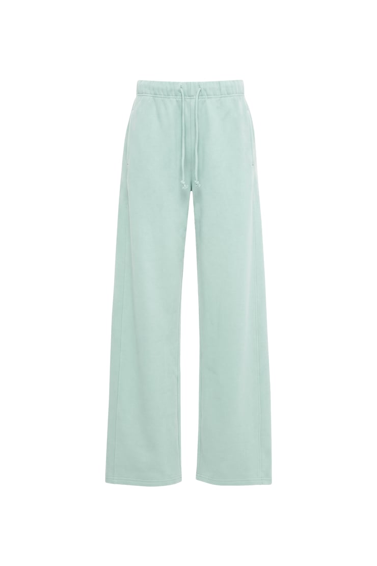 Pantalon de jogging à jambe droite en tissu UltraFleece, Trouble turquoise, large