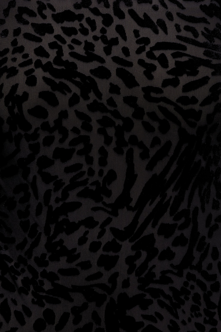 Jaden Burnout Bodysuit Jet Black large