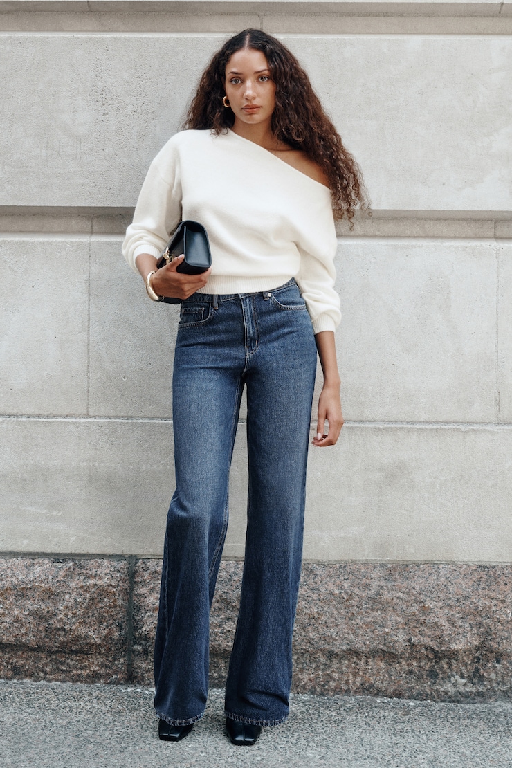 Heidi High Rise Wide Leg Jeans