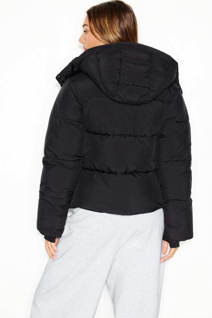 Perfect Puff Jacket, Jet Black, large