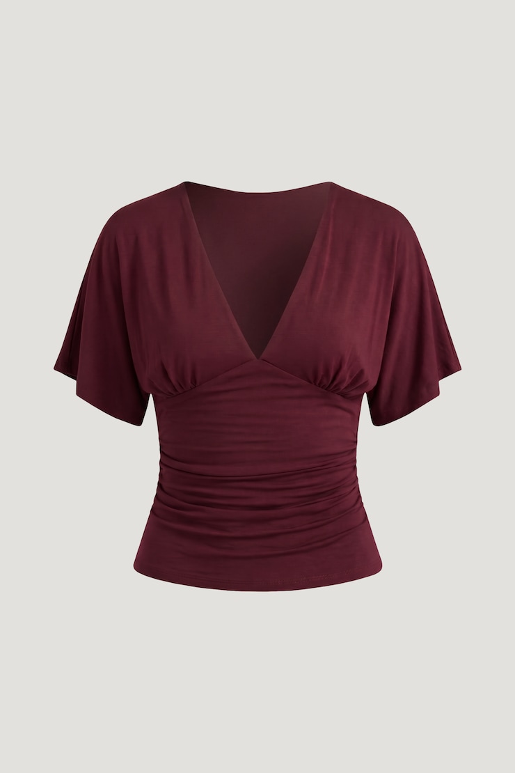 Kenzie Flutter Sleeve Top