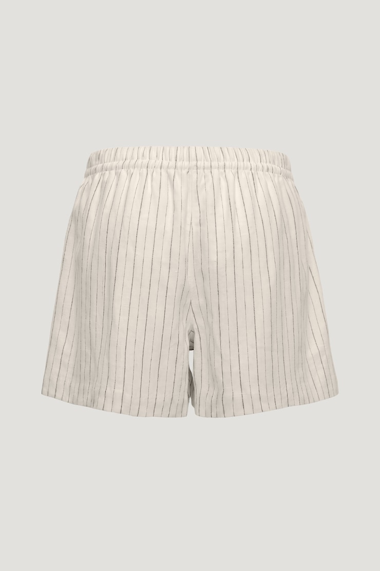 Linen High Rise Shorts