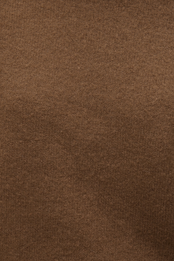 Lola Off Shoulder Sweater Cocoa Brown large