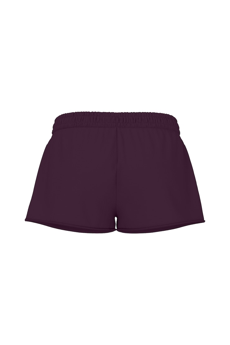 SoftTerry™ Low Rise Shorts, Wild Berry Maroon, large