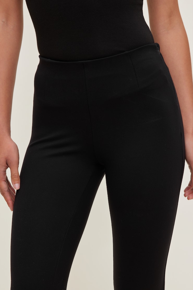 Pantalon capri Liv Noir encre large