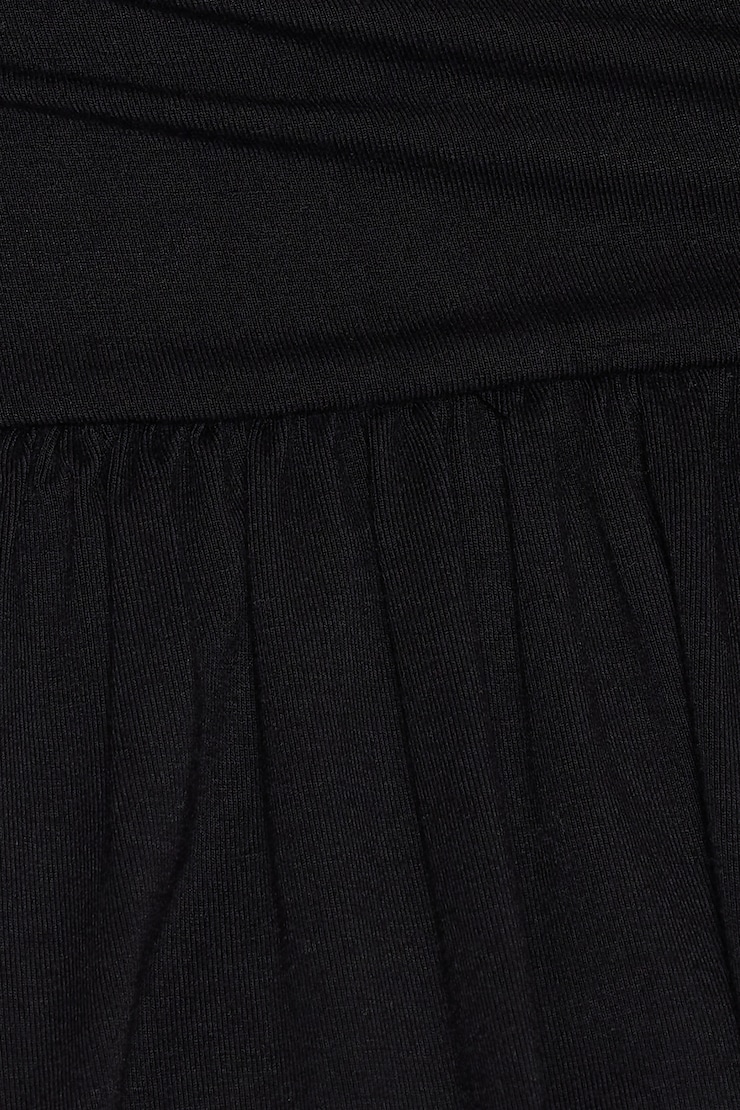 Sweetheart Neckline Mini Dress, Jet Black, large