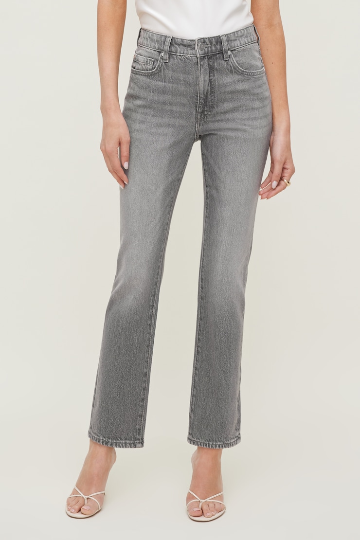 Frenchie High Rise Slim Leg Jeans