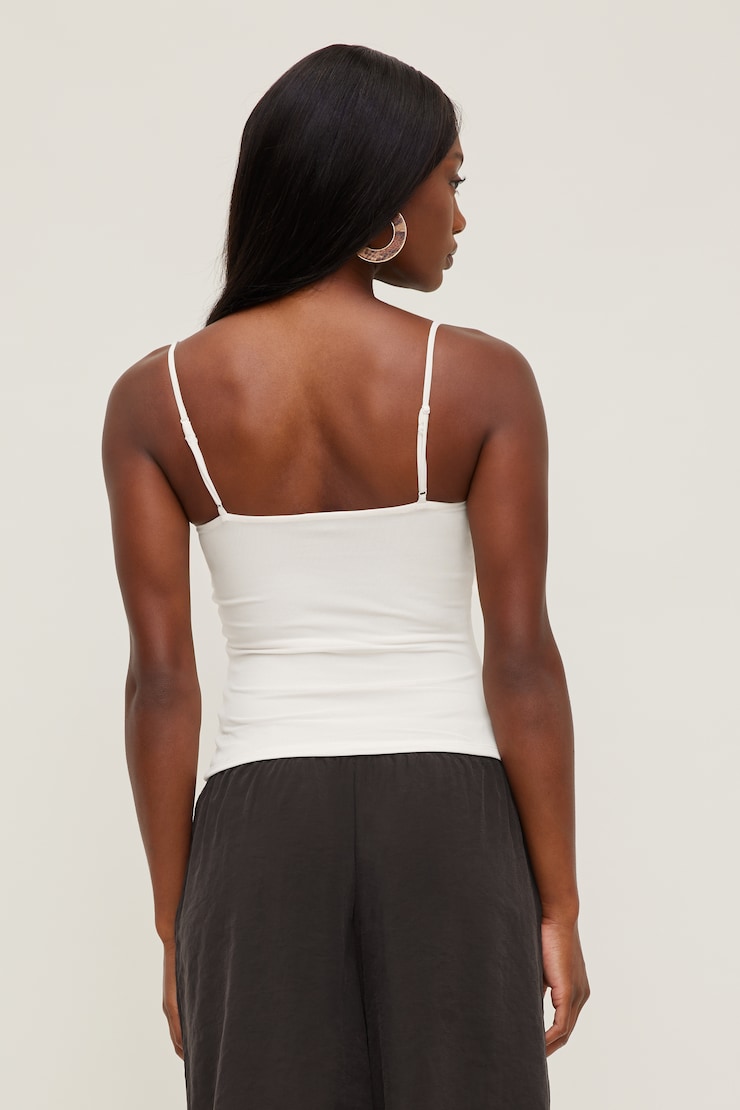 Monet Mesh Top Calming Off White large