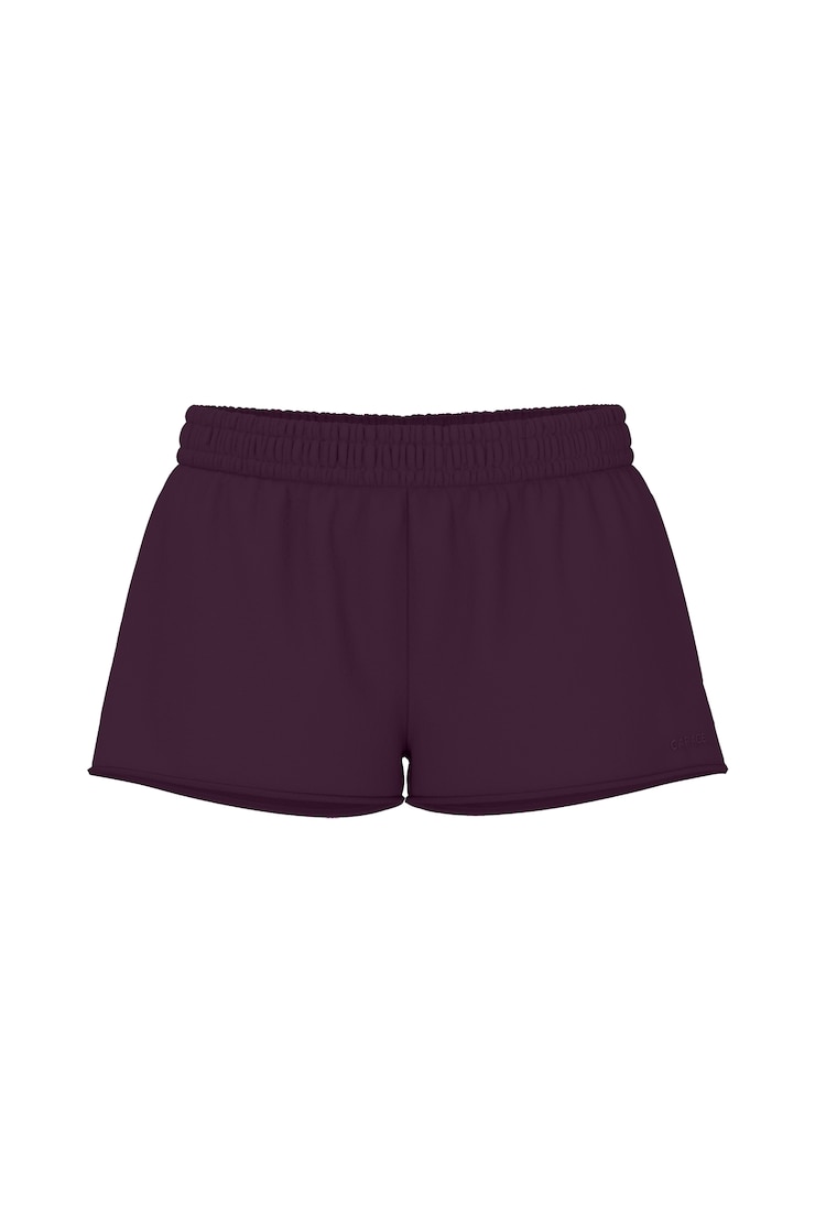 SoftTerry™ Low Rise Shorts, Wild Berry Maroon, large
