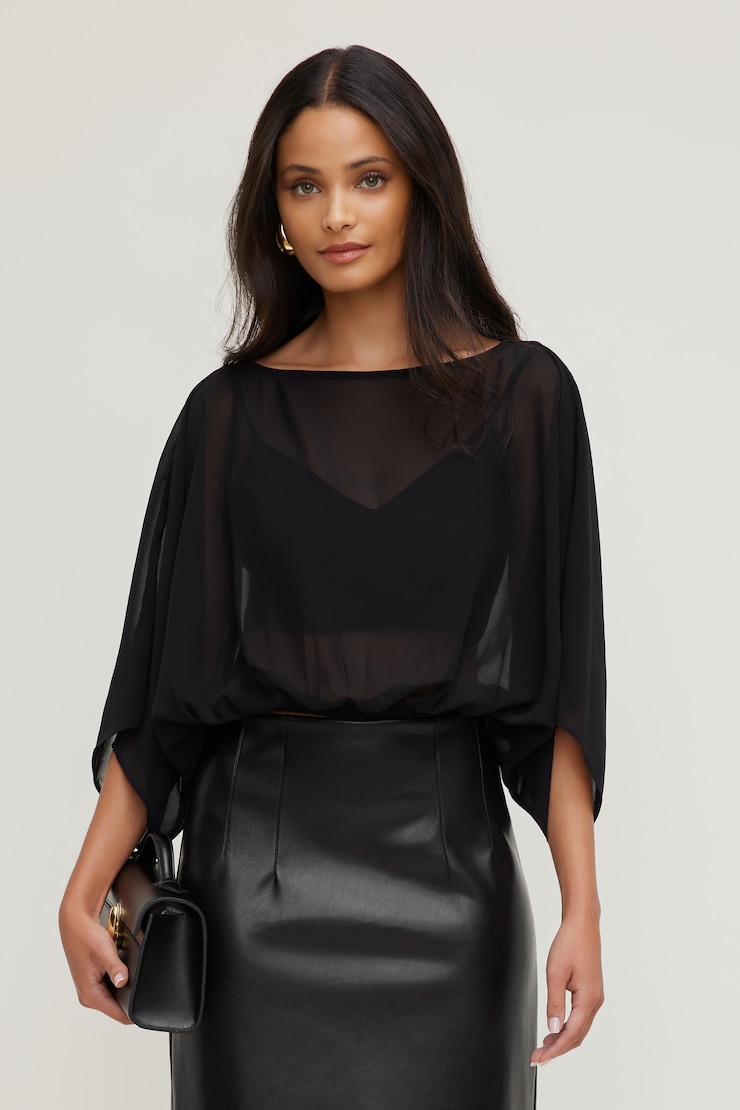 Bubble Cape Top