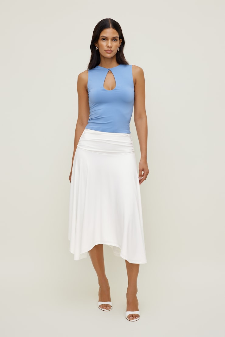 Sculpt Keyhole Top