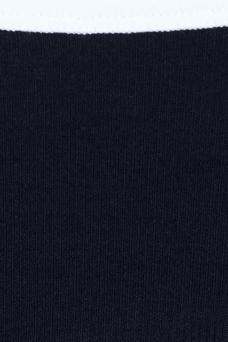 SnatchRib Scoop Cami Top, Naughty Navy Blue/Bright White, large