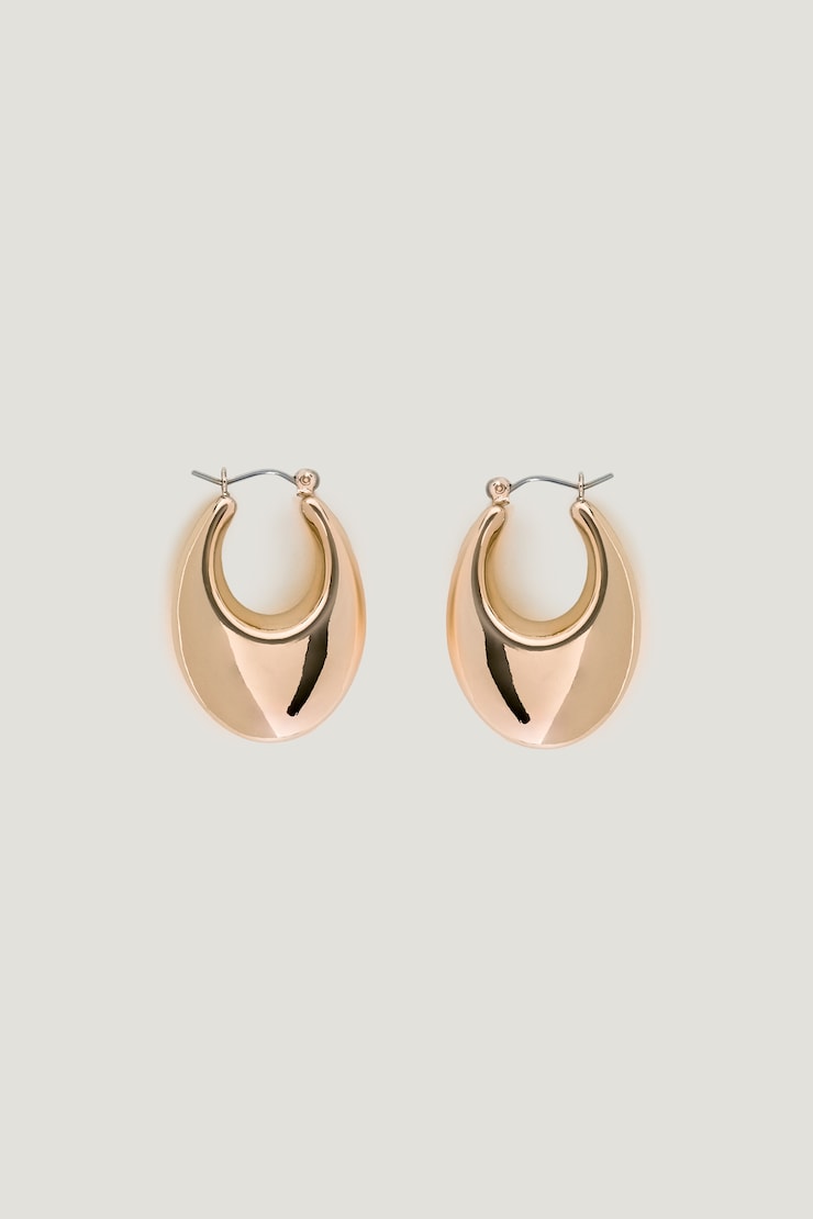 Pendants d'oreilles massifs de forme allongée