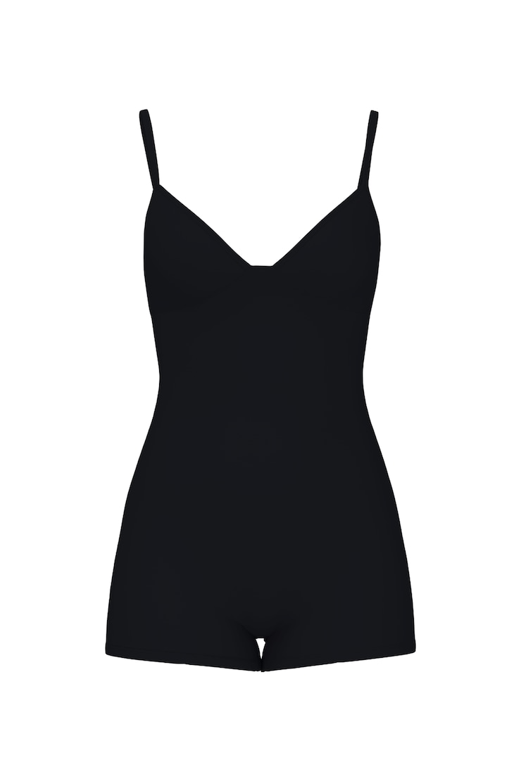 Active Cami Romper, Jet Black, large