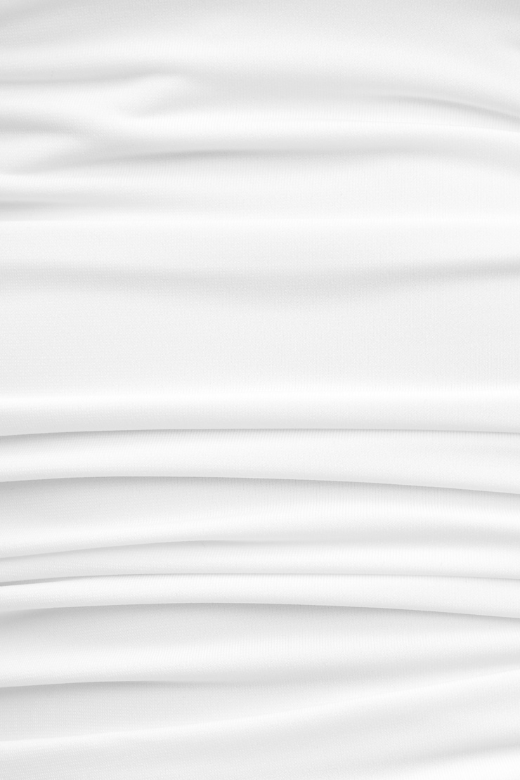 Camisole sculptante à col plongeant Blanc éclatant large