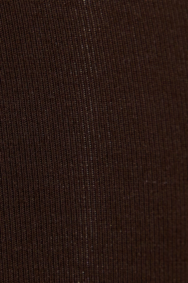 Smooth Off Shoulder Top, Armadillo Brown, large