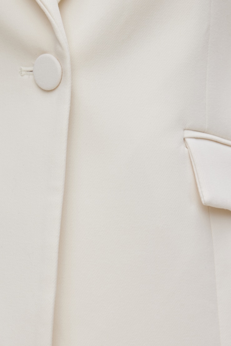 Anna Cinched Blazer Sea Salt Cream large