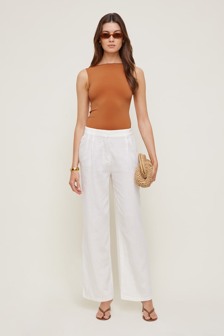 Alex Linen Wide Leg Pants