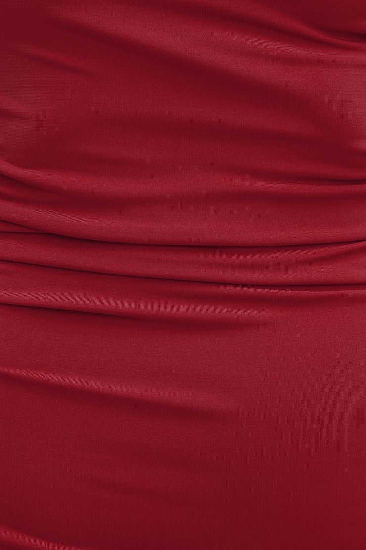 Sculpt Long Sleeve Maxi Dress CHILI PEPPER large