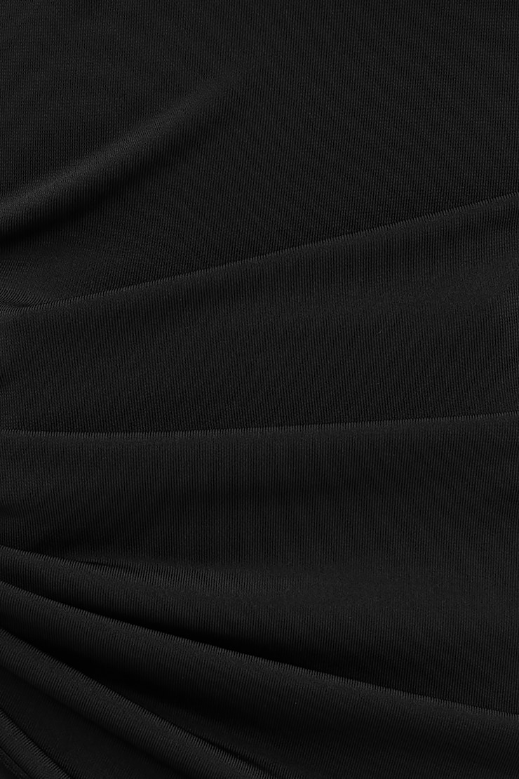 Sculpt Metal Detail Top Jet Black large