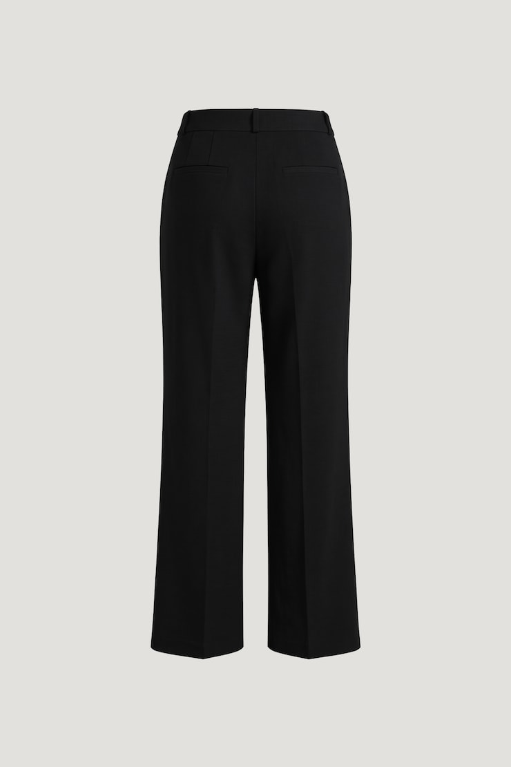 Camelia Airflow Clean Straight Leg Pants Jet Black large