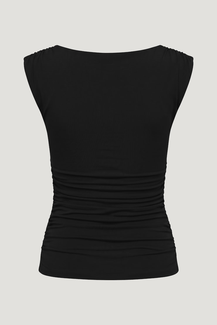 Sculpt Plunge Tank Top