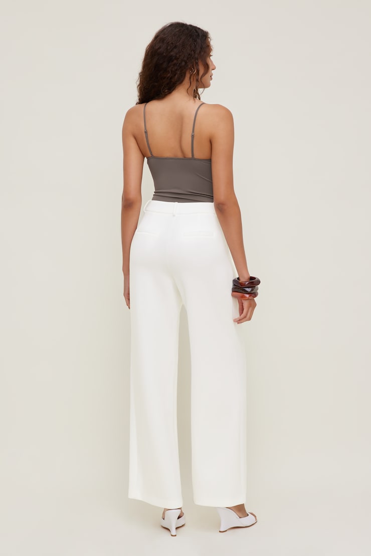 Alex Anywear Wide Leg Pants Marshmallow White large