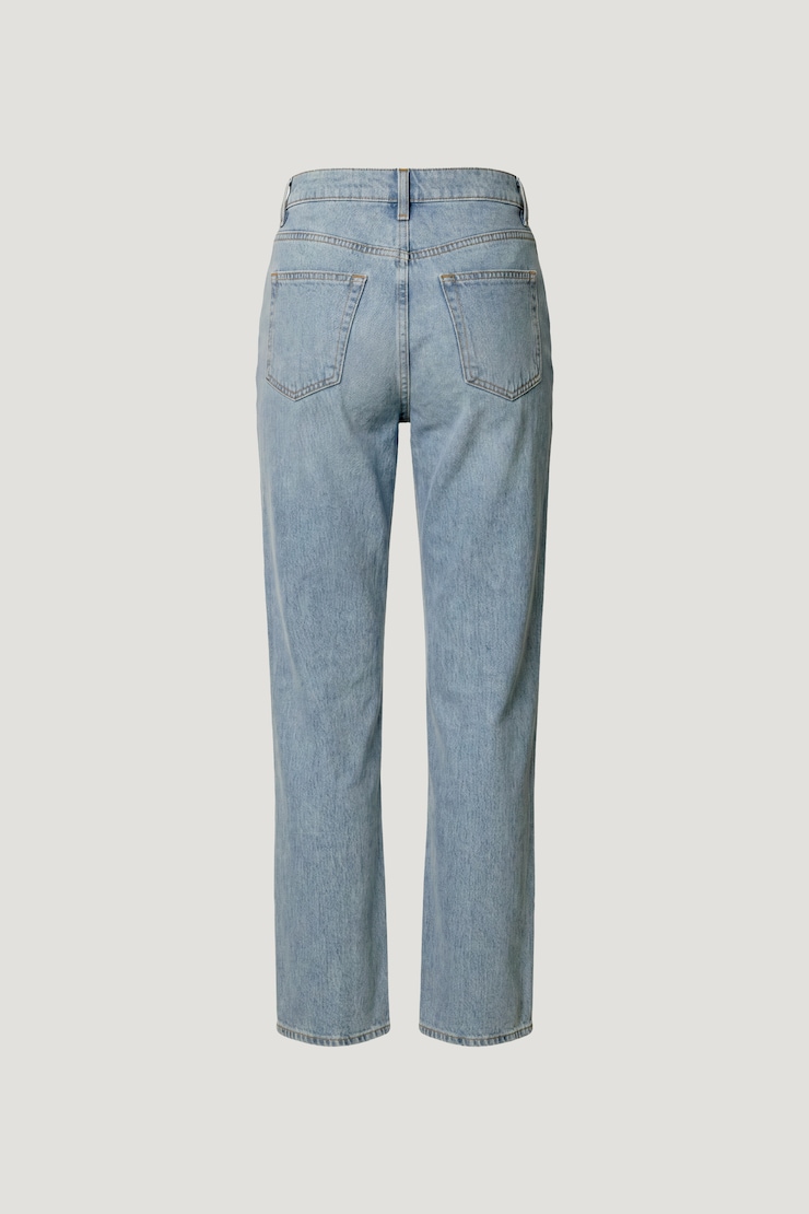Heidi High Rise Wide Leg Jeans Medium Light Indigo / Mineral Blue large