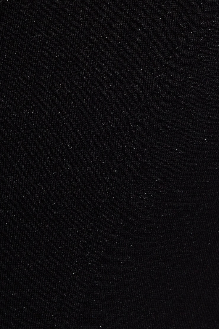 Seamed Ponte Bustier Top, Jet Black, large
