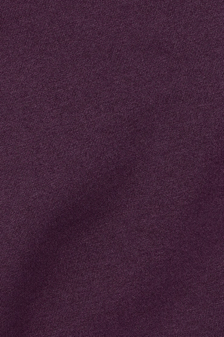 StretchTerry™ Off Shoulder Top, Wild Berry Maroon, large